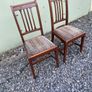 pair of antique chairs Image 2