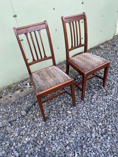 pair of antique chairs