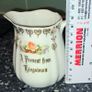 Kingstown / Dun Laoghaire souvenir  jug and bowl. Image 6