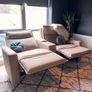 Cinema 2-Seater Electric Recliner Sofa (Beige) -GREAT CONDITION Image 3