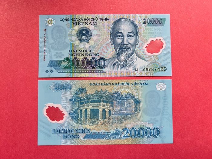 Vietnam. 20,000 Dong  2009  ( Uncirculated ) ) Pick  120 . Polymer / Plastic .