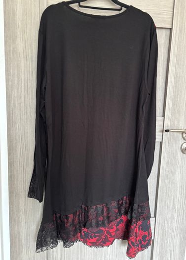 Joe Browns floral tunic top with lace detail