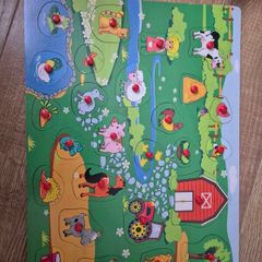 wooden jigsaw