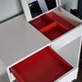 White Ikea dressing table Image 4