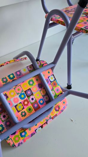 Upcycled Vintage School Chairs