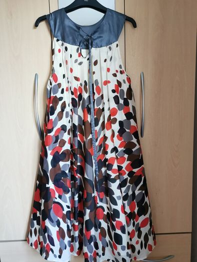 NEW - Gharani strok silk dress UK14