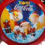 Coca Cola Christmas Italian Metal tray rare Image 2