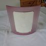Pink Glass Frame for Sale Image 2