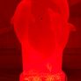 remote control 3D night light, various colours Image 5