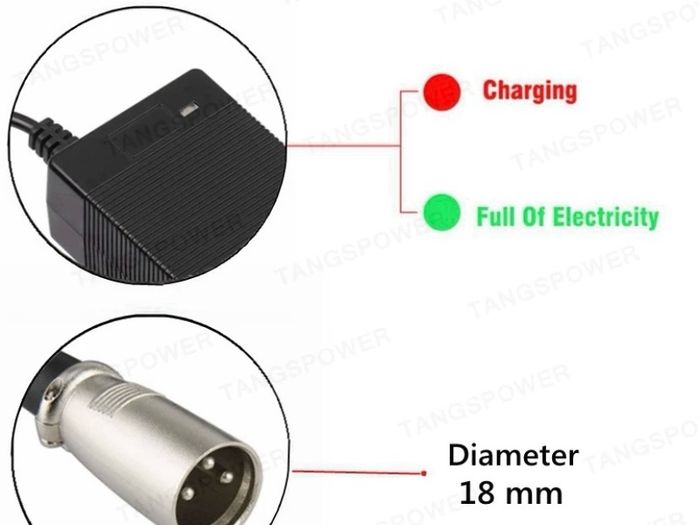 Brand new Fiido D3 pro D3 D3S OUTPUT 42V 2A Foldable Electric Bike Battery Charger Adapter