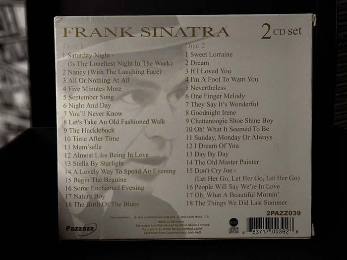 Frank Sinatra ! Night And Day ! Greatest Hits 1940-1952 ! 2 CDs ! 2005 !