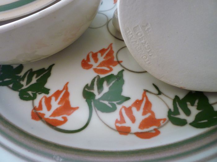 Stoneware Jackson Pottery Coffee tea service 12 pieces. IMMACULATE. CLASSIC STONE WARE