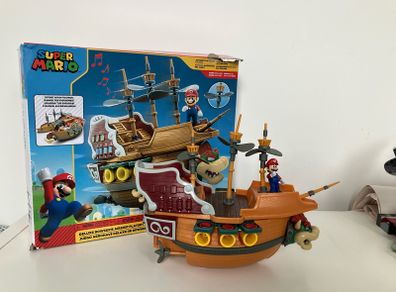 Super Mario Deluxe Bowser's Airship Playset