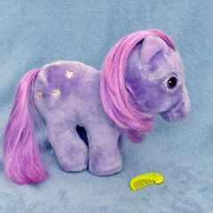 Vintage 80s Blossom Plush My Little Pony First Generation Large Size
