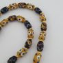Vintage Venetian style Eyes Glass & Old Face Pendant Glass Beads Necklace Image 7