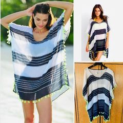 Seafolly Australia designer kaftan beach summer dress top cover up boho chic funky