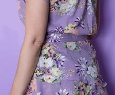Farm Rio lilac summer dress