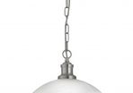 Ceiling Light Satin Silver Bistro