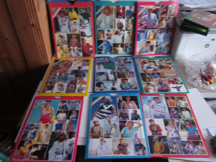 Marshall Cavandish Vintage 1980's Get Knitting Patterns X312