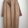 Cos Leather Coat Size Uk 14 Image 2