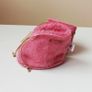 Irish wool baby slippers by "Sheep by the Sea" size 0 - 6 mths light pink Image 2