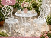 French Country Style Bistro Set 3 Piece