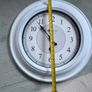 Large White Wall Clock Image 2