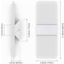 SYTMHOE Modern LED Wall Lights Set of 2 Image 3