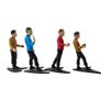 Star Trek 1991 Hamilton Collection Kirk Spock McCoy Uhura Scotty Sulu Chekov PVC Figures Image 2