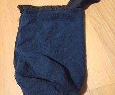 Reversible Cocoon travel bag and pillow