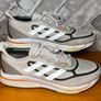 Adidas Supernova Mens Running Trainers UK7 EUR40.5 White/Grey/Green/Orange Image 3