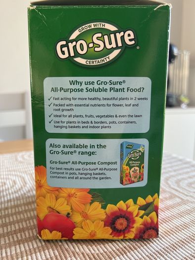 Soluble plant food