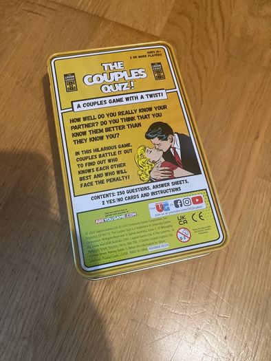 board game the couple quiz
