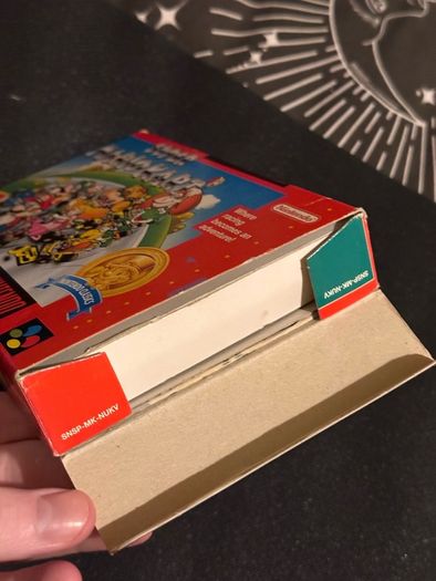 Super Nintendo retro console + games Mario