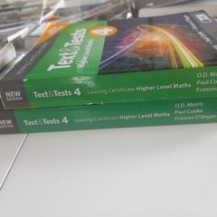 Text and Tests  Higher level Maths 4