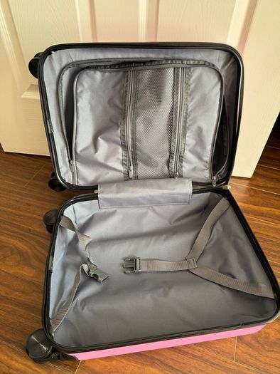 Weewooday Kids Luggage and Backpack 18" Suitcase with Spinner Wheel Hard Case Travel 13" Backpack Girl Suitcase Set for Kids Travel Supplies