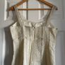 Vintage AIDEEN BODKIN  Bodice Style Silk Top - Size 10 Image 3