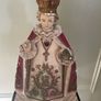 Antique Child Of Prague Chalk Statue Image 3