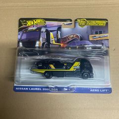 Nissan Laurel 2000 SGX & Aero Lift Team Transporter Hot Wheels