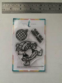 Trinity Stamps, "shake your merry maker" photopolymer stamp set