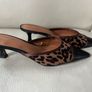 River Island leopard print kitten heels Image 2