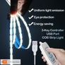 3-Key COB LED Strip Light, Powered by 5V USB, Button Controlled, Space Theme, Single Colour White, High Brightness, Image 9