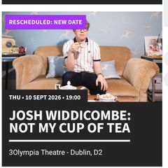 josh Widdicombe tixket