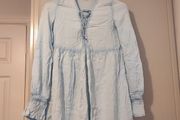 Denim dress