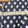 Arggido Blue and Cream Zip Front Dot Jacket - Size 40 (M) Image 2