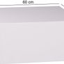 High Gloss White Coffee Table Modern Square Monobloc Living Room Centre Table Image 5