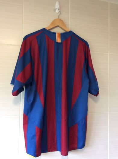 FC Barcelona Jersey. Champions League Winners 2006. Official Nike Mens Home Jersey. Original From The Time. Not A Modern Remake.