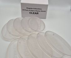 Clear WWE Mattel Elite/Ultimate Wrestling Figure Stands Pack of 10