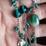 Vintage Art Glass Necklace. Image 3