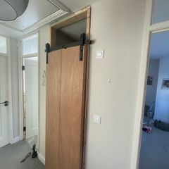 Barn door ironmongery
